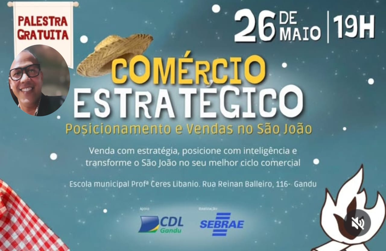 MARCOS ALEXANDRE CDL GANDU clik na imagem